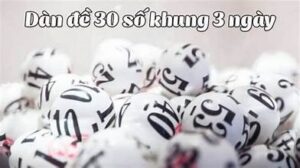 dàn đề 30 số