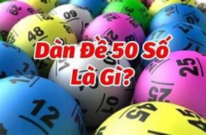 dàn đề 50 số